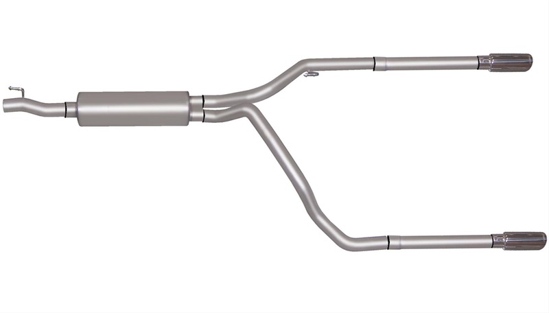 Gibson Split Rear Exhaust System 03-05 Dodge Ram 5.7L Hemi - Click Image to Close